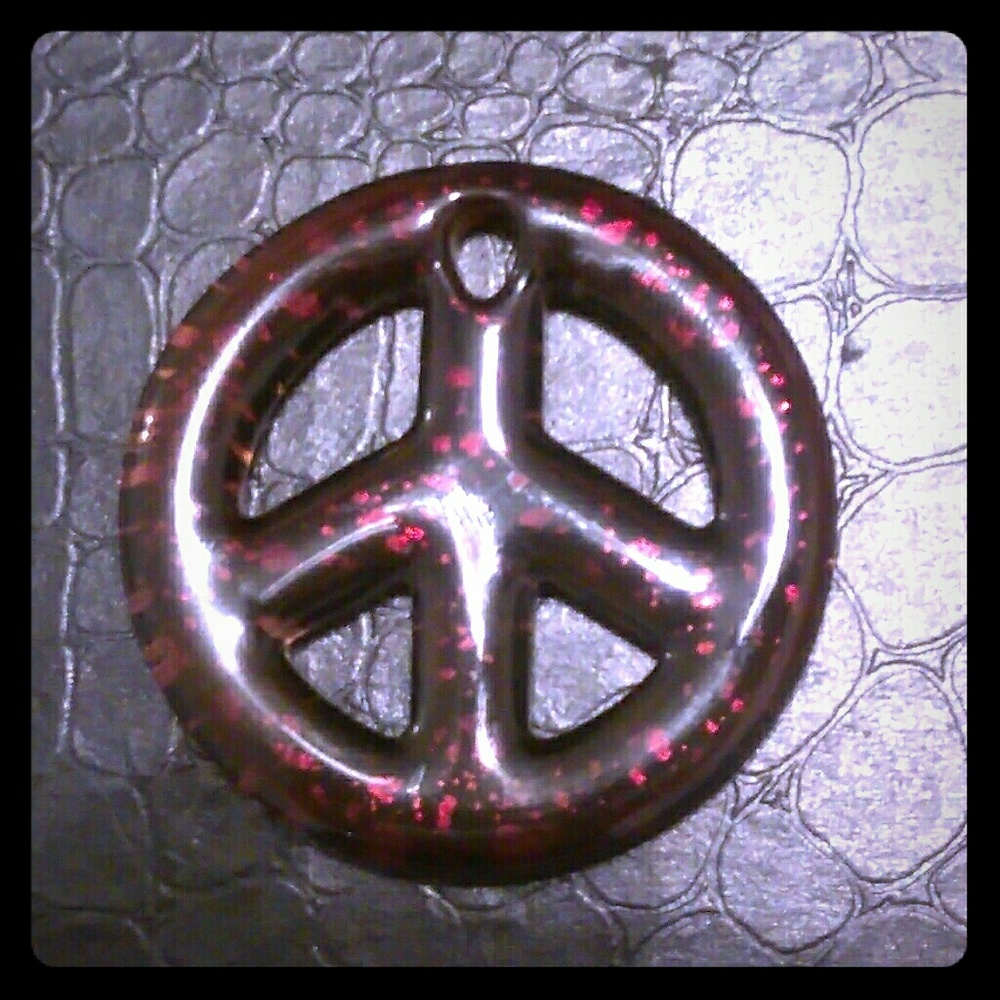 Peace Sign Pendant